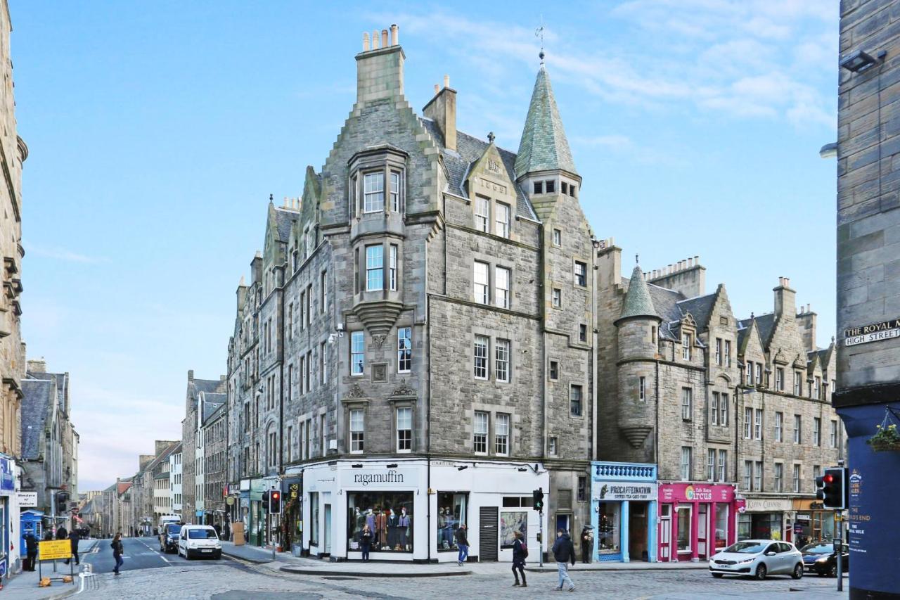 Joivy Iconic Colorful Home On The Royal Mile Edinburg Exteriör bild